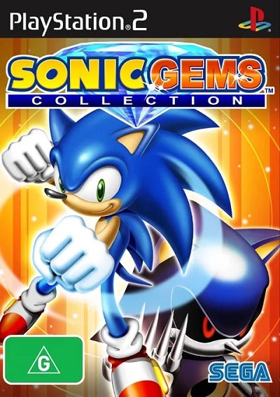 Sega Sonic Gems Collection Refurbished PS2 Playstation 2 Game